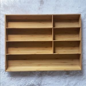 Bamboo silverware drawer
